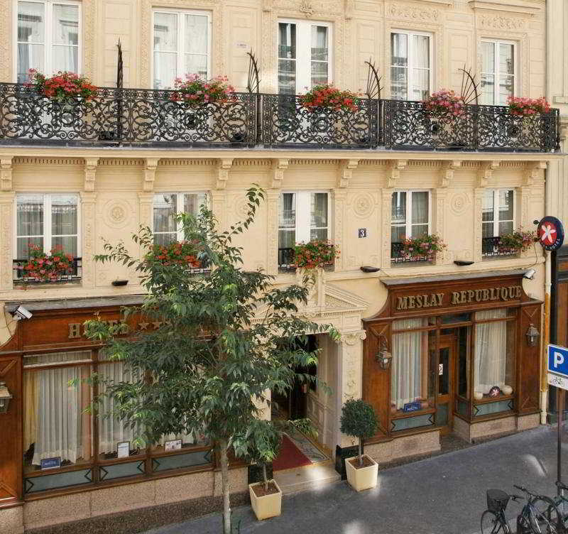 Hotel Meslay Republique Paris Ngoại thất bức ảnh