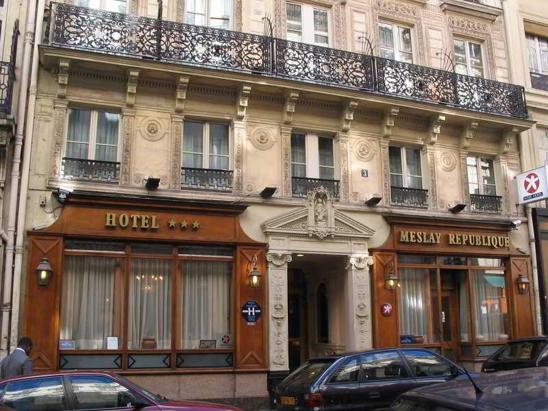 Hotel Meslay Republique Paris Ngoại thất bức ảnh